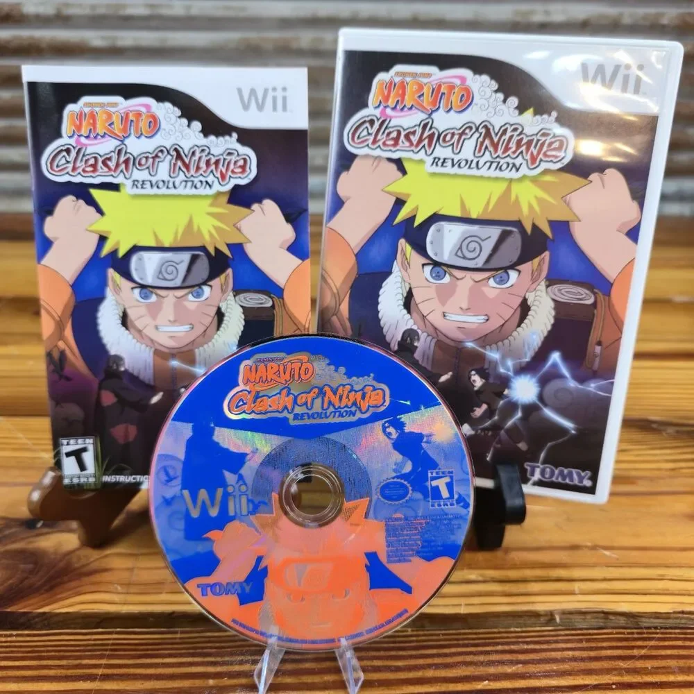 NINTENDO Wii - Naruto - Clash Of Ninja Revolution Complete NICE!